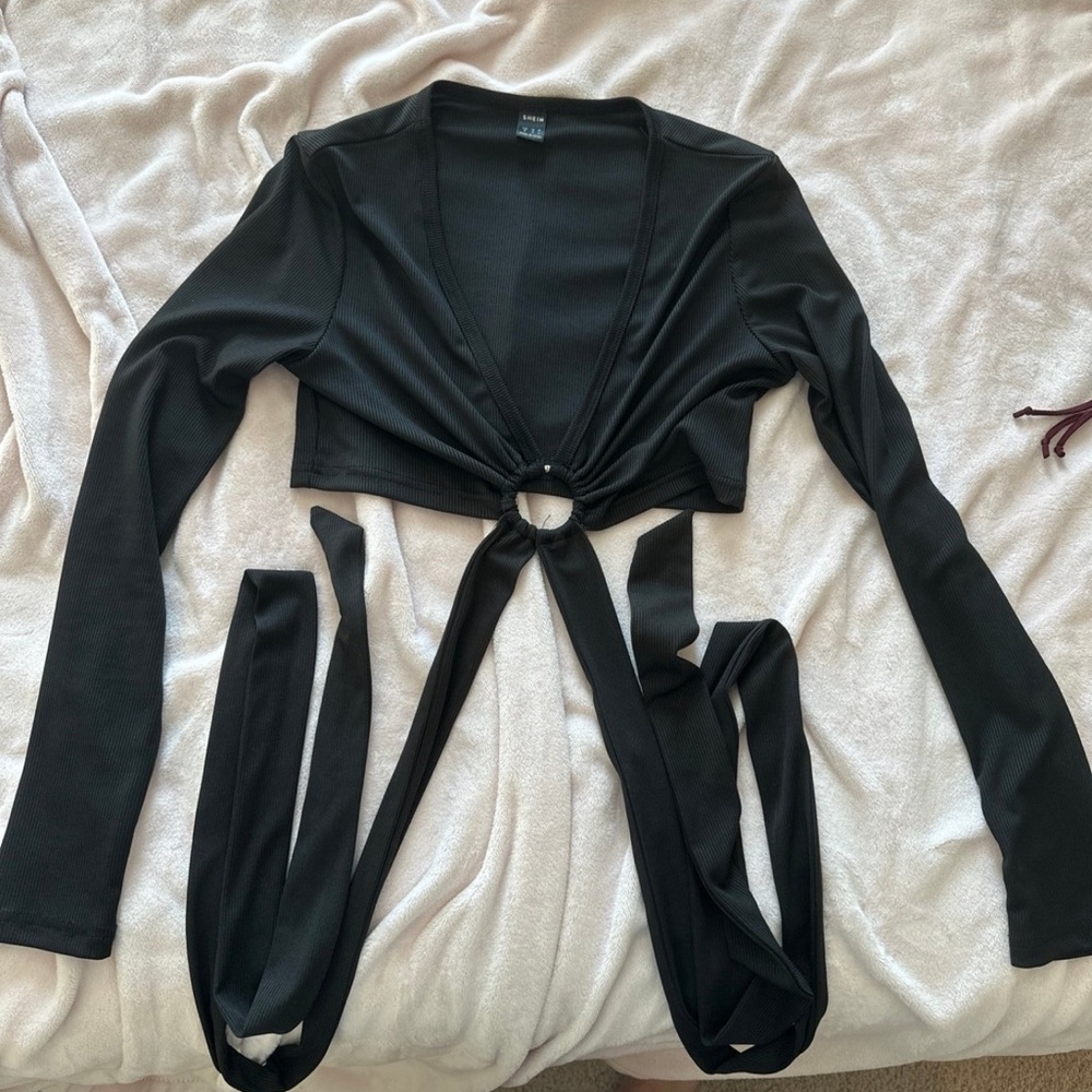 Black women’s crop top
